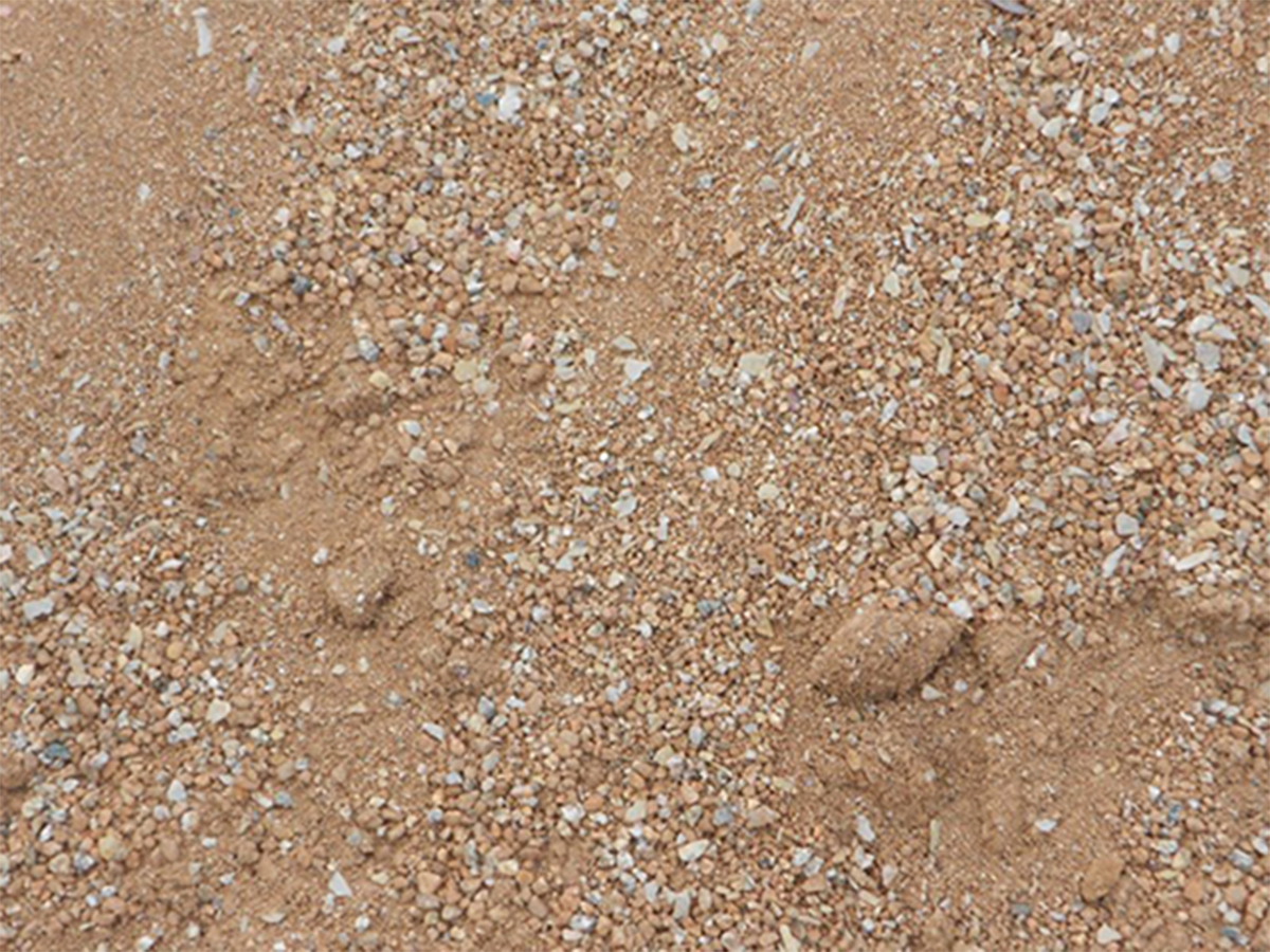 Decomposed Tan Granite Fines