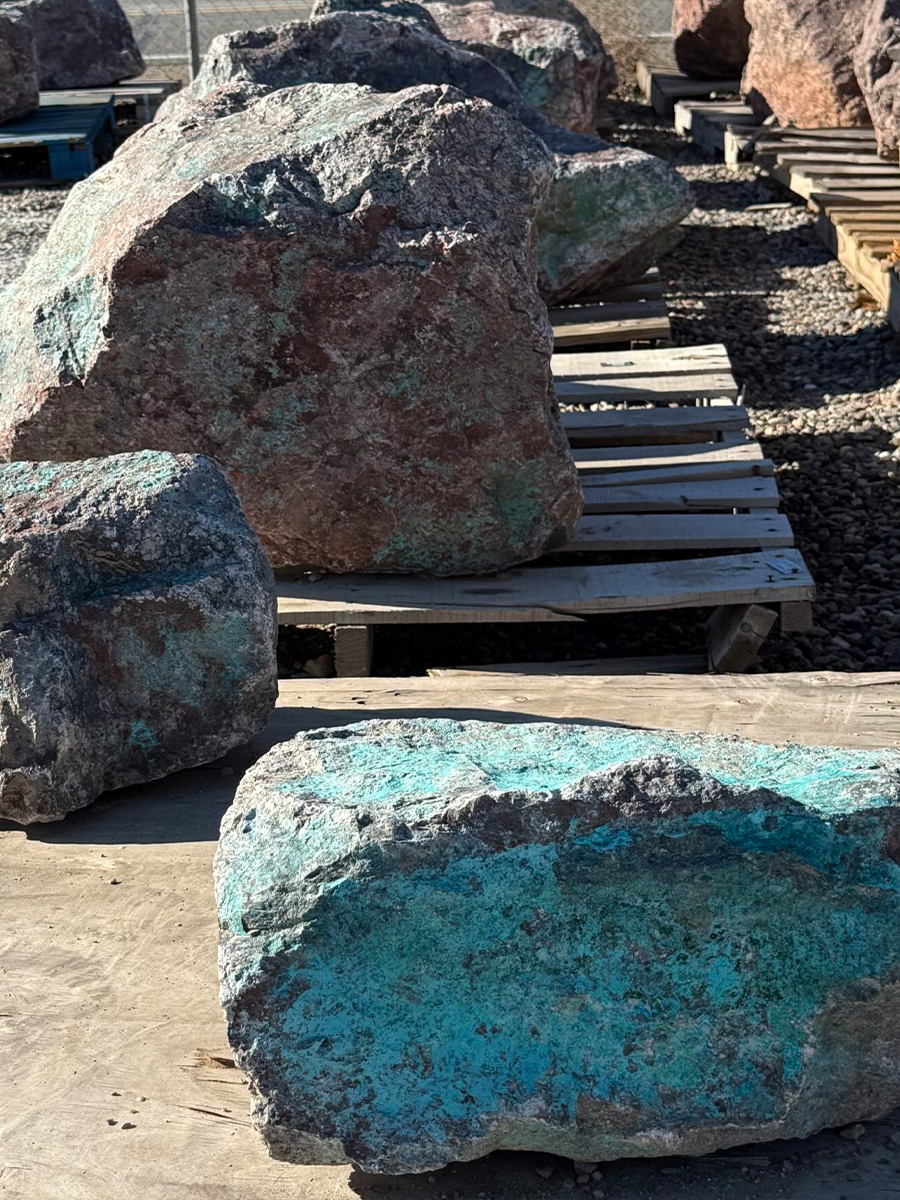 Paradise Blue Boulders